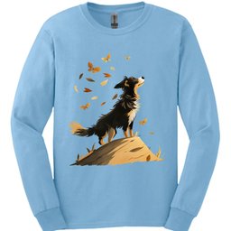 Australian Shepherd Fall Dog Long Sleeve Shirt Gift For Dog Lover