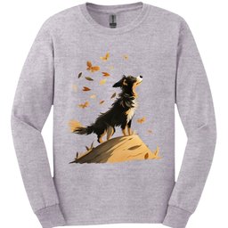 Australian Shepherd Fall Dog Long Sleeve Shirt Gift For Dog Lover