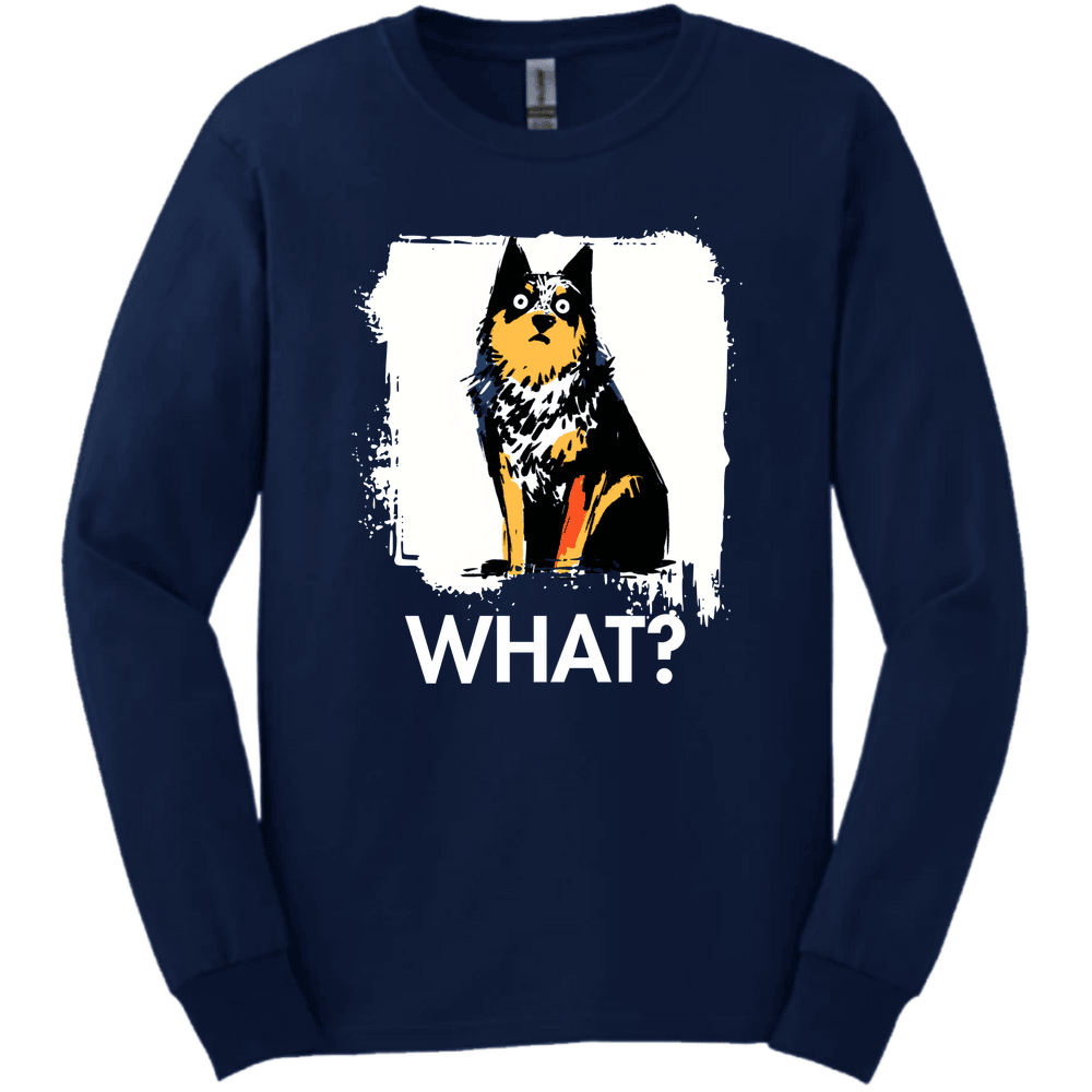 Australian Cattle Dog What Dog Long Sleeve Tee Gift For Dog Lover