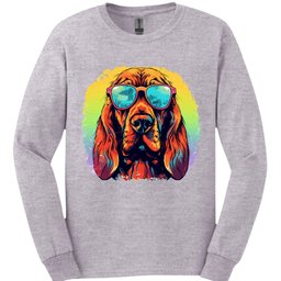 Bloodhound Top Dog Long Sleeve Shirt Gift For Dog Lover