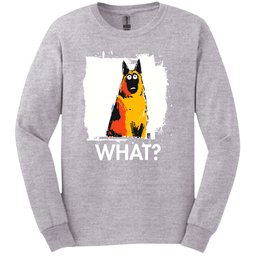 Belgian Malinois What Dog Long Sleeve Tee Gift For Dog Lover