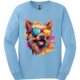 Australian Terrier Top Dog Long Sleeve Shirt Gift For Dog Lover