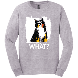 Border Collie What Dog Long Sleeve Tee Gift For Dog Lover