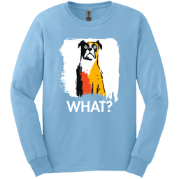 Boxer What Dog Long Sleeve Tee Gift For Dog Lover