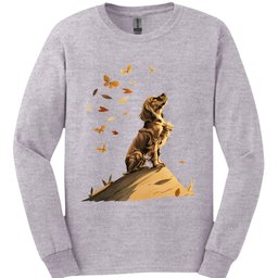 Cocker Spaniel Fall Dog Long Sleeve Shirt Gift For Dog Lover