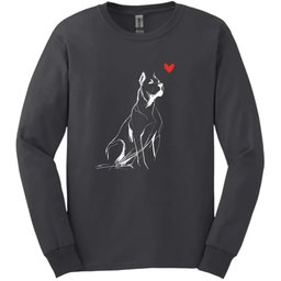 Cane Corso Sketch Dog Long Sleeve Tee Gift For Dog Lover