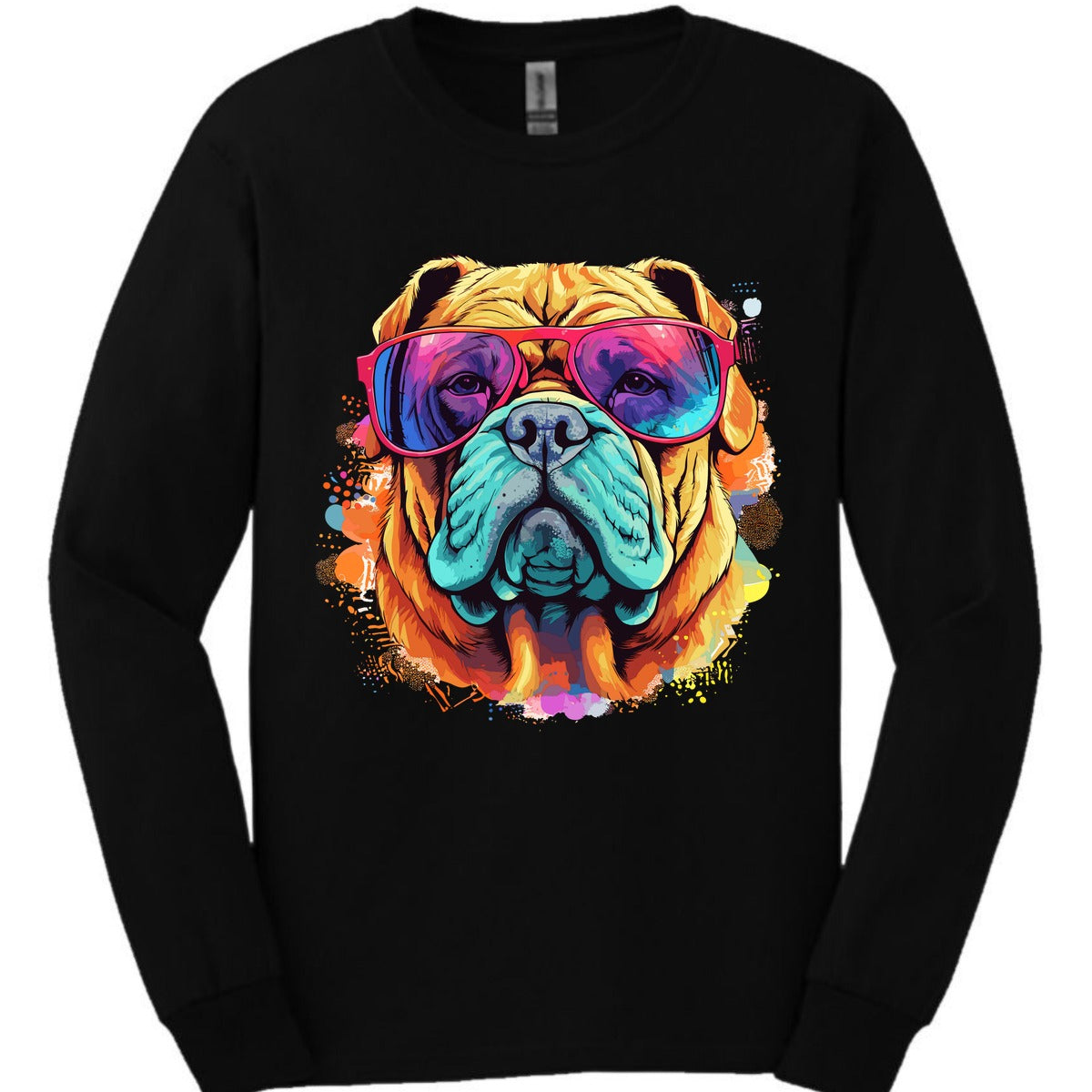 Chinese Shar Pei Top Dog Long Sleeve Shirt Gift For Dog Lover