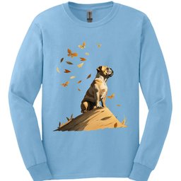 Bulldog Fall Dog Long Sleeve Shirt Gift For Dog Lover