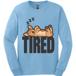 Chiweenie Tired Dog Long Sleeve Shirt Gift For Dog Lover