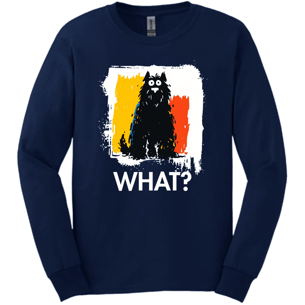 Bouvier Des Flandres What Dog Long Sleeve Tee Gift For Dog Lover