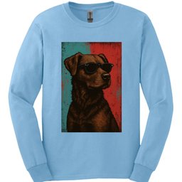 Chesapeake Bay Retriever Punk Dog Long Sleeve Shirt Gift For Dog Lover