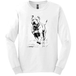 Cane Corso Running Dog Long Sleeve Tee Gift For Dog Lover
