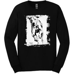 Bracco Italiano Running Dog Long Sleeve Tee Gift For Dog Lover