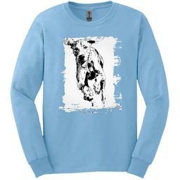 Bracco Italiano Running Dog Long Sleeve Tee Gift For Dog Lover