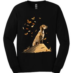 Bracco Italiano Fall Dog Long Sleeve Shirt Gift For Dog Lover