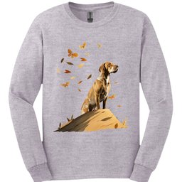 Bracco Italiano Fall Dog Long Sleeve Shirt Gift For Dog Lover