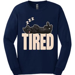 Cane Corso Tired Dog Long Sleeve Shirt Gift For Dog Lover