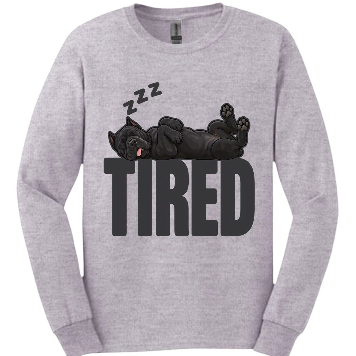Cane Corso Tired Dog Long Sleeve Shirt Gift For Dog Lover