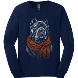 Cane Corso Winter Dog Long Sleeve Shirt Gift For Dog Lover