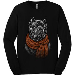 Cane Corso Winter Dog Long Sleeve Shirt Gift For Dog Lover