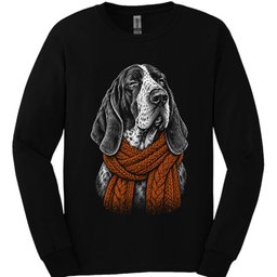 Bracco Italiano Winter Dog Long Sleeve Shirt Gift For Dog Lover