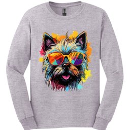 Cairn Terrier Top Dog Long Sleeve Shirt Gift For Dog Lover