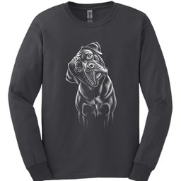 Cane Corso Tilted Dog Long Sleeve Shirt Gift For Dog Lover