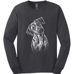 Catahoula Leopard Tilted Dog Long Sleeve Shirt Gift For Dog Lover