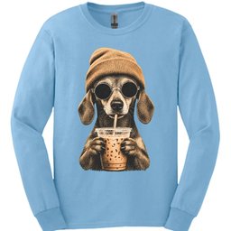 Chiweenie Hipster Dog Long Sleeve Shirt Gift For Dog Lover
