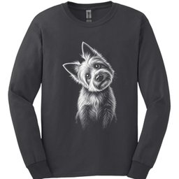 Cairn Terrier Tilted Dog Long Sleeve Shirt Gift For Dog Lover