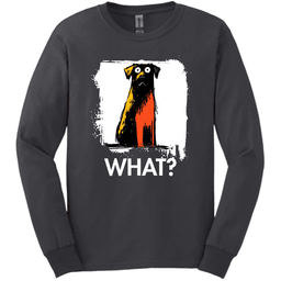 Chocolate Labrador What Dog Long Sleeve Tee Gift For Dog Lover