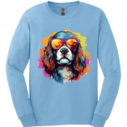 Cavalier King Charles Spaniel Top Dog Long Sleeve Shirt Gift For Dog Lover
