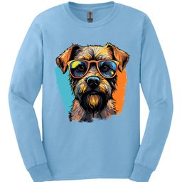 Border Terrier Top Dog Long Sleeve Shirt Gift For Dog Lover