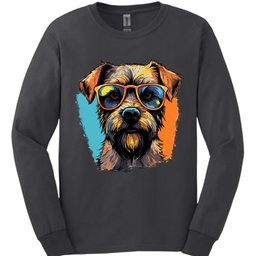 Border Terrier Top Dog Long Sleeve Shirt Gift For Dog Lover