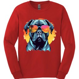 Bullmastiff Top Dog Long Sleeve Shirt Gift For Dog Lover