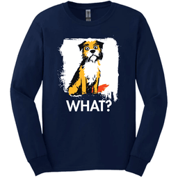 Border Terrier What Dog Long Sleeve Tee Gift For Dog Lover