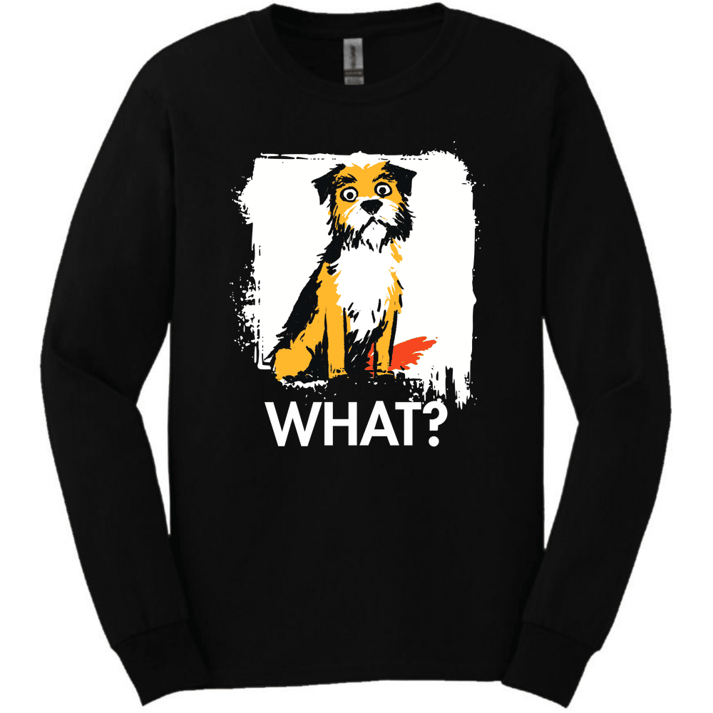 Border Terrier What Dog Long Sleeve Tee Gift For Dog Lover