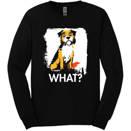 Border Terrier What Dog Long Sleeve Tee Gift For Dog Lover