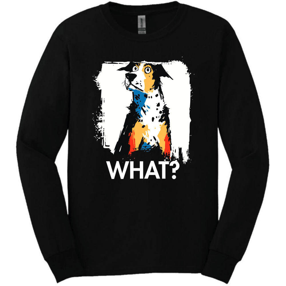Catahoula Leopard Dog What Dog Long Sleeve Tee Gift For Dog Lover