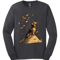 Dachshund Fall Dog Long Sleeve Shirt Gift For Dog Lover