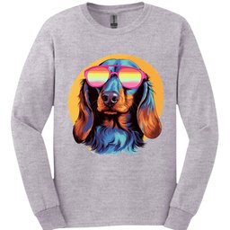 Dachshund Top Dog Long Sleeve Shirt Gift For Dog Lover