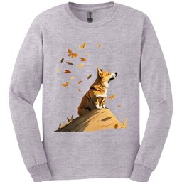 Corgi Fall Dog Long Sleeve Shirt Gift For Dog Lover
