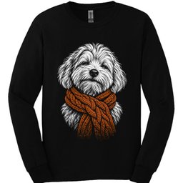 Coton De Tulear Winter Dog Long Sleeve Shirt Gift For Dog Lover