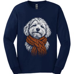 Coton De Tulear Winter Dog Long Sleeve Shirt Gift For Dog Lover