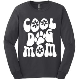 Cool Dog Mom Retro Long Sleeve Shirt Gift For Mom
