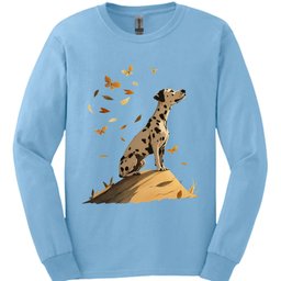Dalmatian Fall Dog Long Sleeve Shirt Gift For Dog Lover