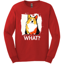 Corgi What Dog Long Sleeve Tee Gift For Dog Lover