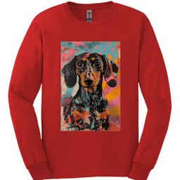 Dachshund Punk Dog Long Sleeve Shirt Gift For Dog Lover