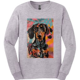 Dachshund Punk Dog Long Sleeve Shirt Gift For Dog Lover