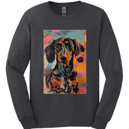 Dachshund Punk Dog Long Sleeve Shirt Gift For Dog Lover